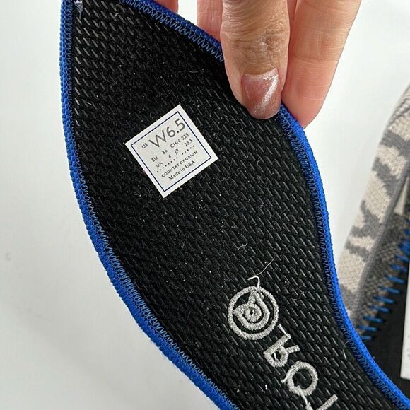 Rothy’s Womens The Point Gray Zebra Pointed Flats Shoes Size W6.5 - Picture 5 of 7